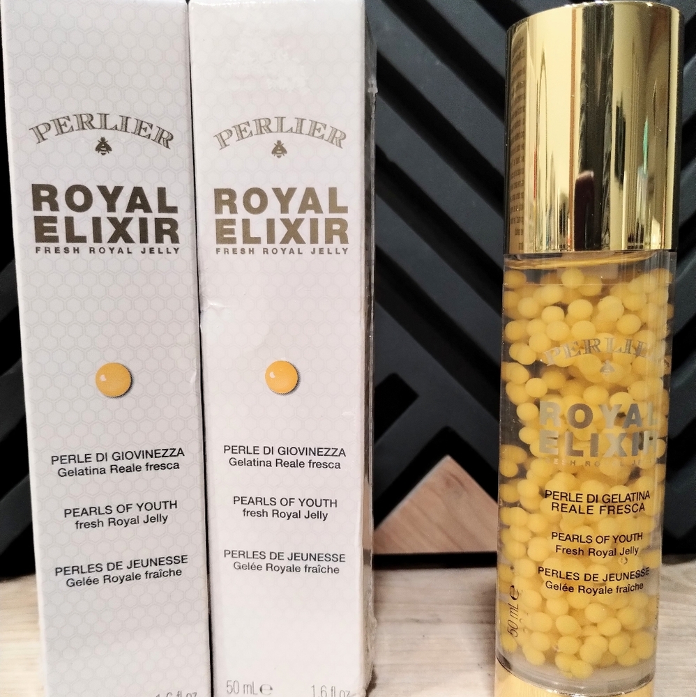 2 Perlier Royal Elixir Pearls of Youth w/Royal Jelly SEALED